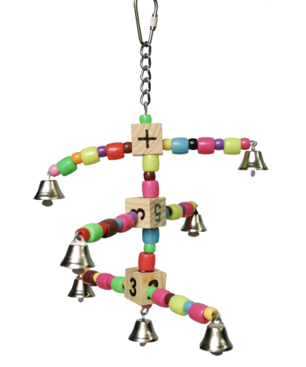 Adventure Bound Bell Carousel Parrot Toy